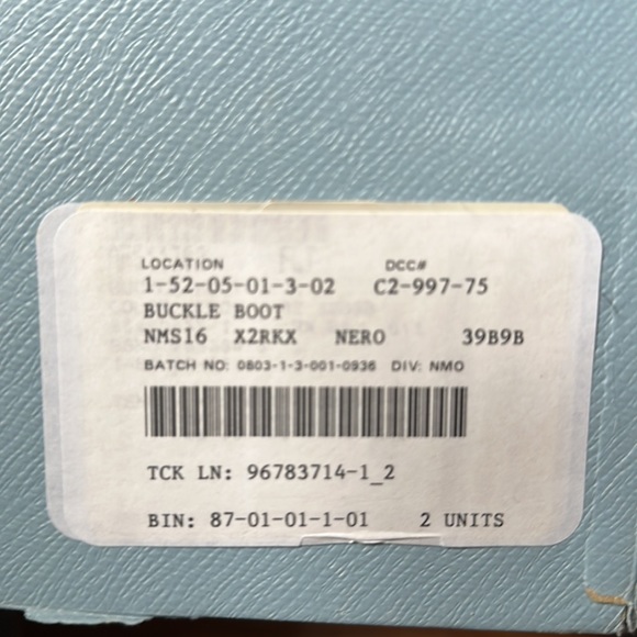 Prada buckle leather boots calzature Donna - Picture 7 of 8